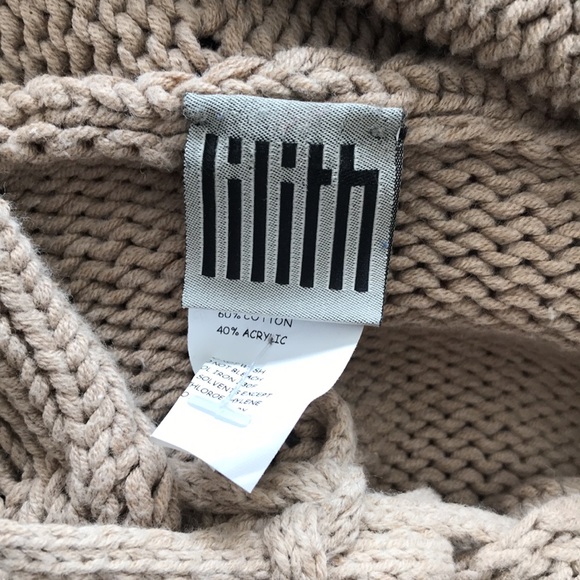 Funky tan LILITH SWEATER - Picture 5 of 6